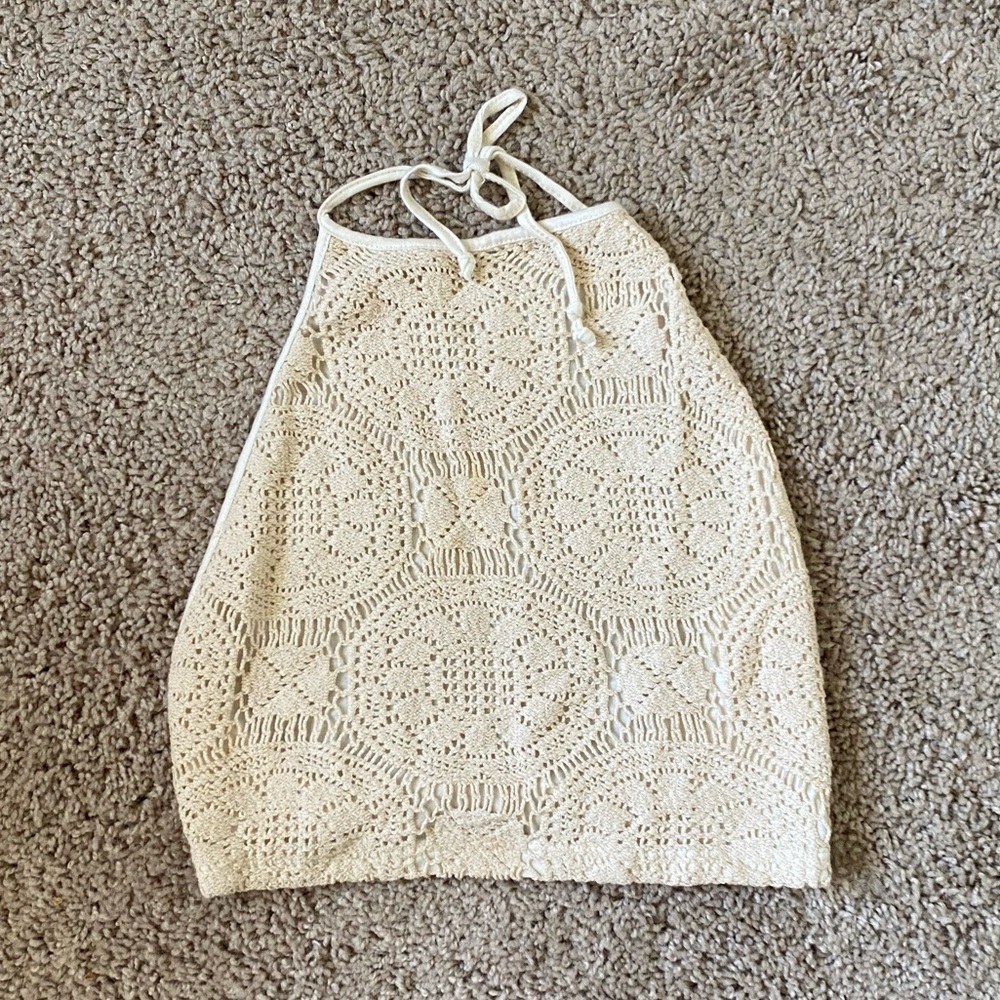Brandy Melville open back crop top!